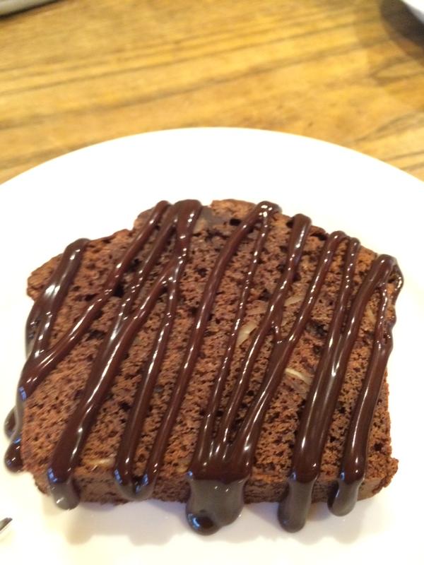 チョコレートのパウンドケーキ